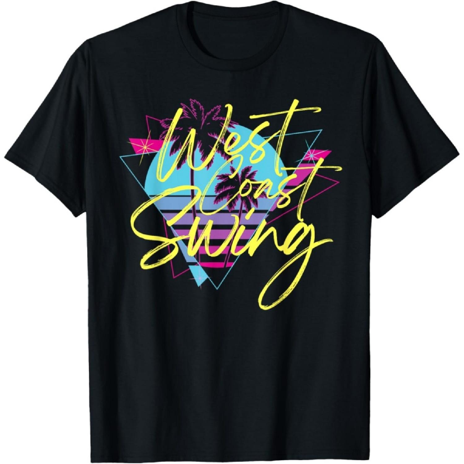 Retro West Coast Swing T-Shirt S