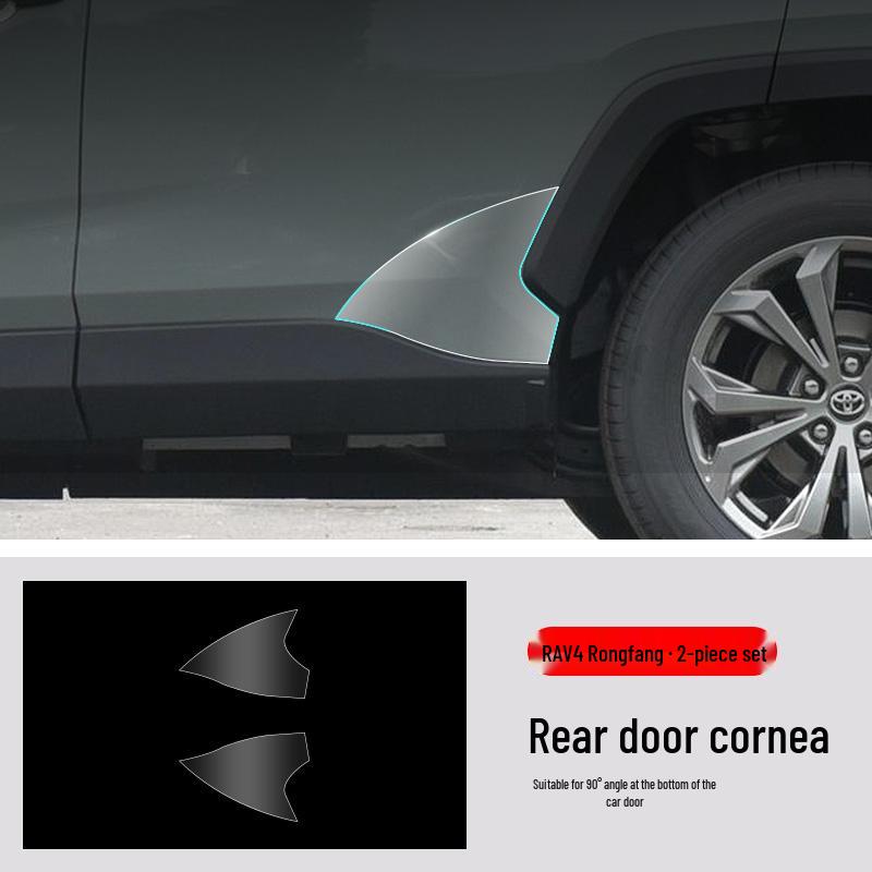 RAV4 Rongfang Custom TPU Transparent Protective Film for Door Corners