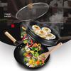 Hanle 316 Edelstahl Maifan-Stein Antihaft-Wok & Dampfgarer Set