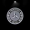 Emblems Set Of 2 High Laser Car Door Logo Projector Welcome Light Super Clear Projection LED Courtesy Lamp For Mercedes-Benz PQRST1
