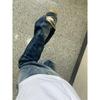 High Street Trendy Men's Ripped Denim Jeans - Spring/Autumn Versatile Fashionable Long Pants