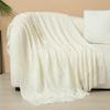 Hotel Homestay Bed-end Towel Decorative Home Living Room Carpet Knitted Blanket Nordic Minimalist Sofa Cover Soft Nap Blanket