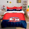 Sydney Roosters Logo Bedding Design Print Bedding Set Duvet Cover Pillowcases (1* Duvet Cover 2* Pillowcases Do Not Include Comforter)