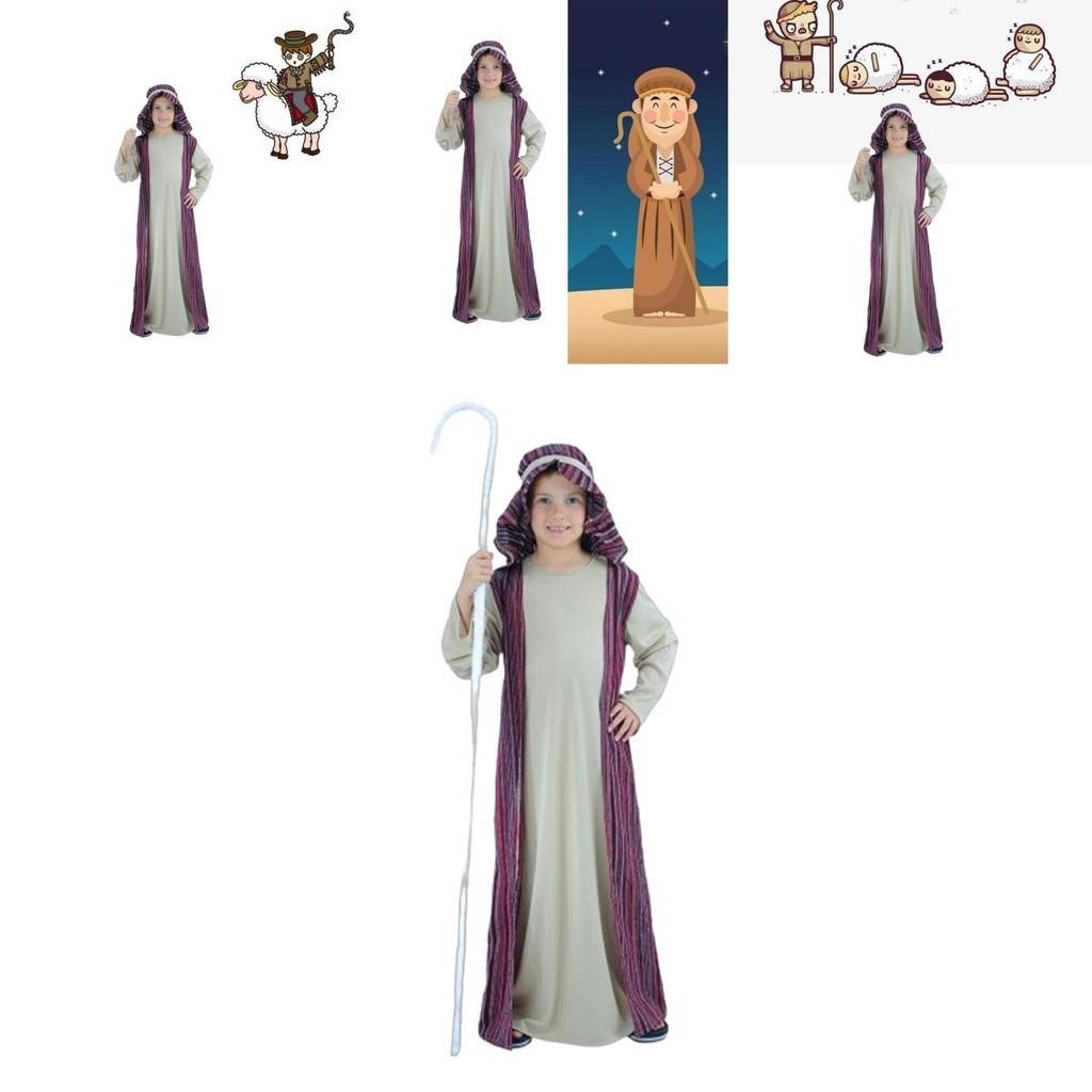 Arabian Costume For Kids Qatar Prince Role Play Dress-up Outfit
