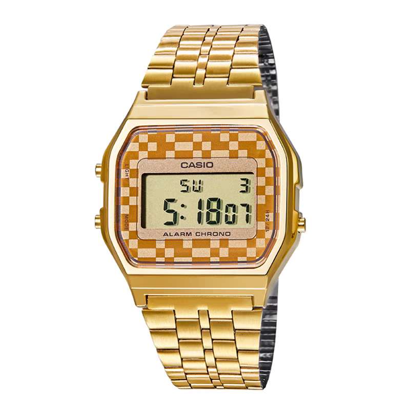 CASIO Men Standard Series 33mm Coffee Watch A-159WGEA-9 A-159WGEA-9 Coffee Watch Dial