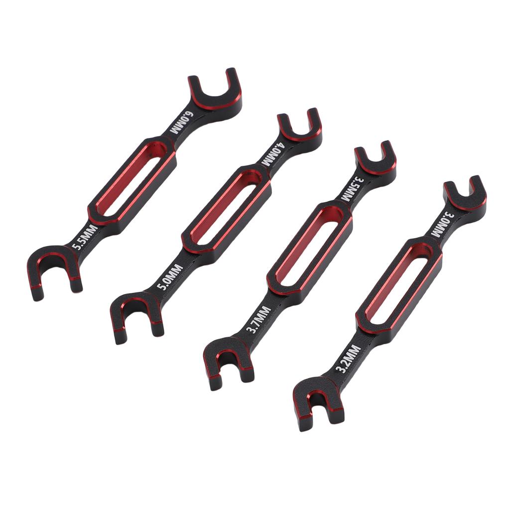 4 Pcs RC Wrench 3.0 3.2 3.5 3.7 4.0 5.0 5.5 6.0mm Turnbuckle Nut   Joint Remover RC   Repair Tool for RC Crawler Car Boat