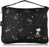 ECO0415 Shopping Basket Compatible Foldable Bag Miffy Disney Snoopy Gold Star Black [Sifre] Cool/Insulated