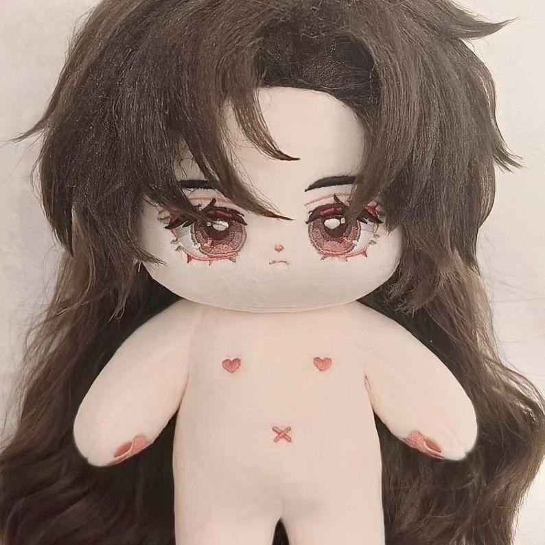 20Cm Chinese Bl Novel Stars Of Chaos: Sha Po Lang By Priest Chang Gen Gu Yun Plush Doll Body Cos Dress-Up Clothes Cotton Gifts