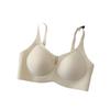 Milk leather comic breasts, seamless underwear, women's big breasts show small breasts, gather and close secondary breasts,anti-hanging jelly lift bra