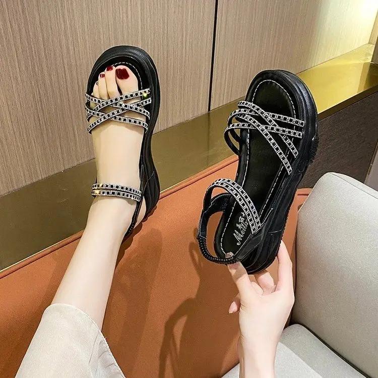 Fashion Outdoor Sabot Ladies Shoes The Best Summer Women's Sandals 2025 Offers Shoe Low Price on Offer Trending Vintage Comfort Sandal