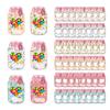 Candy Jar Paper Greeting Cards with Clear Seal Bag for Kid Birthday and Student Classroom Valentines Gift Exchanging