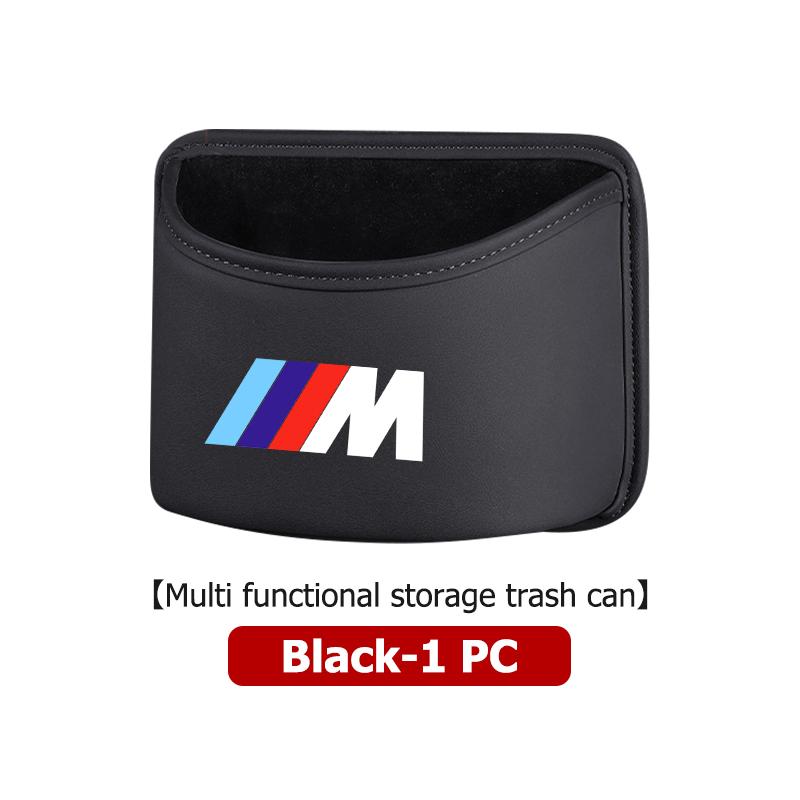 

Car Door Storage Box Auto Seat Back Hanging Trash Can Bin Accessories For BMW E30 E34 E36 E39 E46 E52 E53 E60 E61 E62 E70 E71
