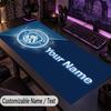 Custom Text Big Mousepad, Extended Desk Pad For Laptop Work GameManchester City