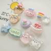 10Pcs New Cute Cartoon Mini Bear Rabbit Flat Back Resin Scrapbook Diy Jewelry Hairpin Craft Decoration Accessories A59