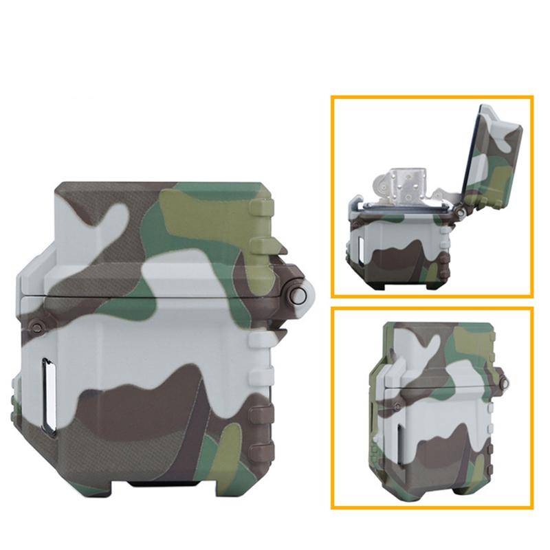Tactical Lighter Storage Case Universal Portable Box Container Organizer Holder For Zippo Inner Tank Cigarette Lighter Cases