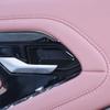 For Range Rover Evoque 2020-2026 ABS Carbon Fiber Car Door Inner Handle Bowl Decorative Stickers Car Interior Accessories