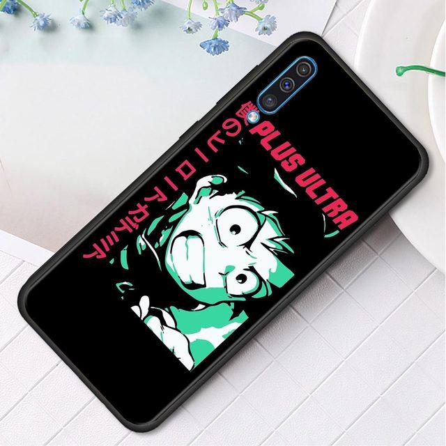 My Hero Academia Silikon Handyhülle für Samsung Galaxy A50 A70 A10 A20e A30 A40 A20s A10s A10e A80 A90 A60 A30s Cover Shell