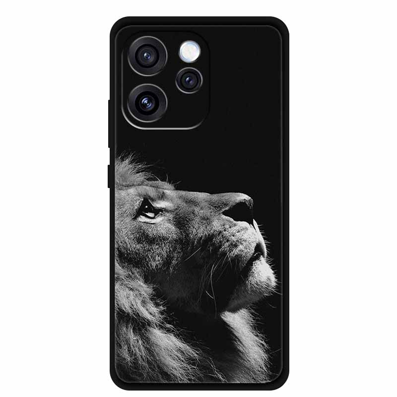 Phone Case for Oppo Reno15 Soft TPU Silicone Cover for OPPO PLW110 6.32" Black Case For Oppo Reno 15 5G Fashion Cool Coque Shell