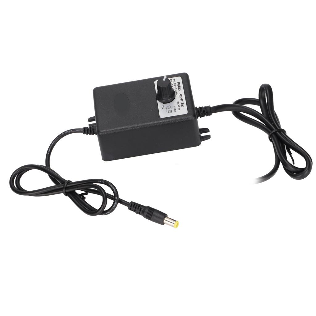 Power Adapter Adjustable Voltage Speed Regulation 24W 2A Fast Charging Computer Power Adapter