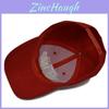 Cappello da Baseball Ricamato Donald 2020 Trump Keep America Great Again Rosso