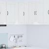 Lucca Wall Corner Cabinet High Gloss White 57 X 57 X 80 Cm
