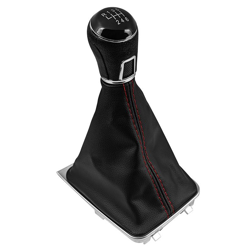 Car Styling Gear Shift Knob Gaiter Boot Cover Case Collar For VW Volkswagen Golf 7 A7 MK7 GTI GTD 2013 2014 2015 2016 2017 2018