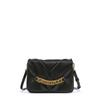 New Fashion Oblique Crossbag Pure Color Soft Leather Wrinkle Chain Chain Underarms Under The Underarms All Match Shoulder Bags