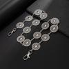 Jeans Chain Punk Belt Chain Zinc Zinc Zinc Alloy Pants Chain Punk Round Disk Waist Chain  Male