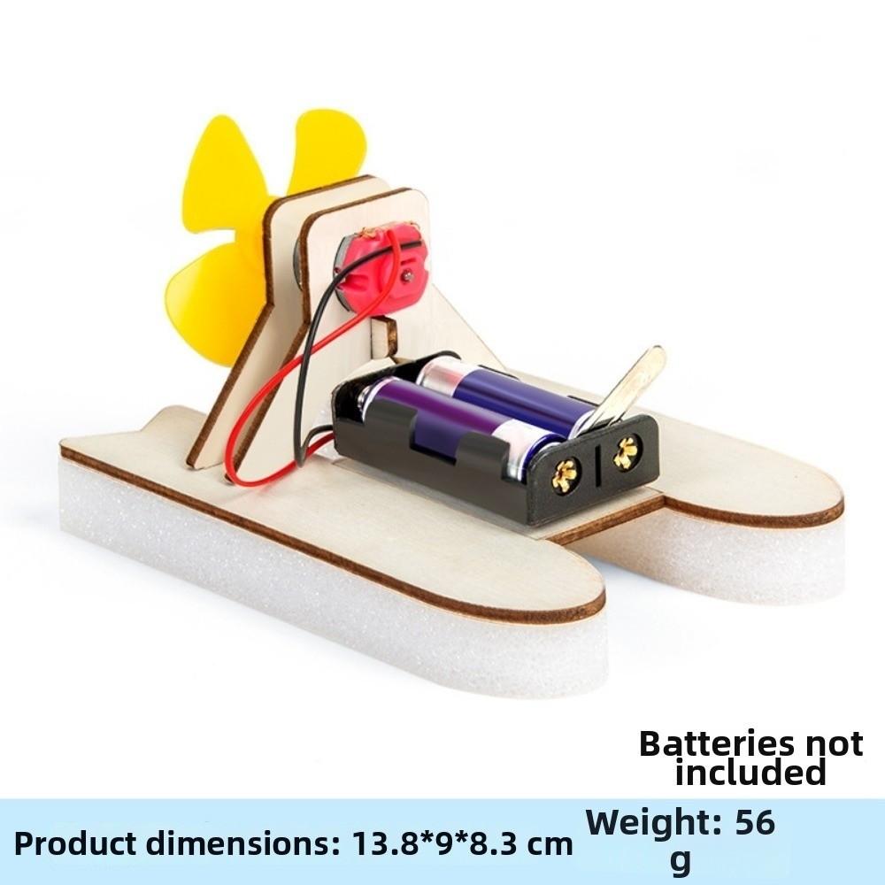 Multistyles Electric Airplane Fans Kids Scientific Experiment Tool New Technologia Science Car
