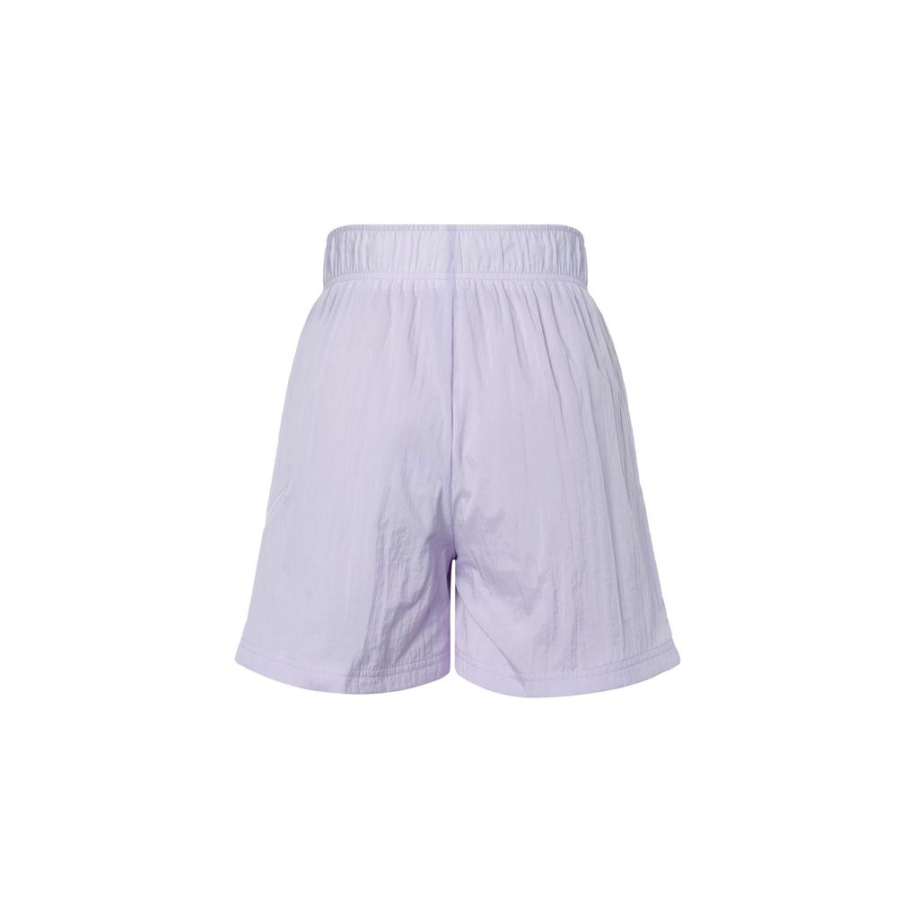 Nike Sportswear Essential Solid High-Waist Loose-Fit Woven Shorts Women Bottoms Mist-Purple DM6740-511