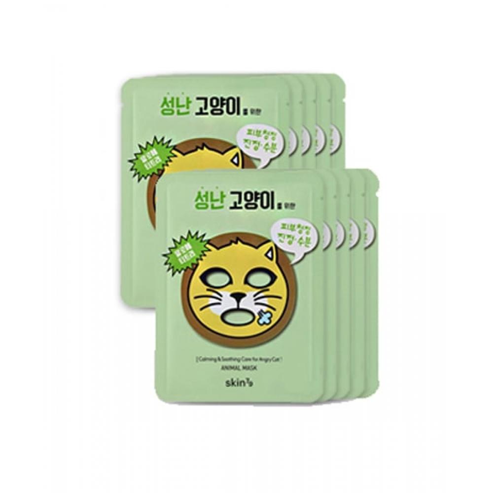 

Skin79 Cat Mask 10 Sheets Soothing Hydrating none