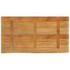 Vidaxl Blat Stołu Z Naturalną Krawędzią, 120X60X2,5 Cm, Drewno Mango