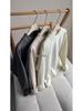 Women's Slim Fit Long Sleeve Soft Half-High Neck Base Layer Top - Versatile New Autumn Winter Style.