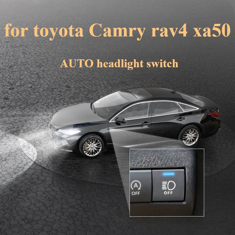 Car Headlight Sensor Switch AUTO Turn Off Control Button for Toyota Rav4 Xa50 2019 Corolla Camry 2018 Corolla Cross Accessories