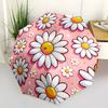1pc Flower Pattern Fashionable Automatic Opening/Closing Folding Umbrella with 8 Bones, Windproof Portable, Daily Use155