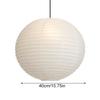 1PC Pendant Lamp Shade Minimalist Hanging Lamps Lantern Ball Paper Lantern Light Artistic Paper Art Lampshade Japanese 30/40cm