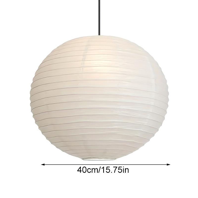 1PC Pendant Lamp Shade Minimalist Hanging Lamps Lantern Ball Paper Lantern Light Artistic Paper Art Lampshade Japanese 30/40cm