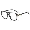 New European/American T-shaped Retro Pilot Double-Bridge High-End UV Protection Sunglasses