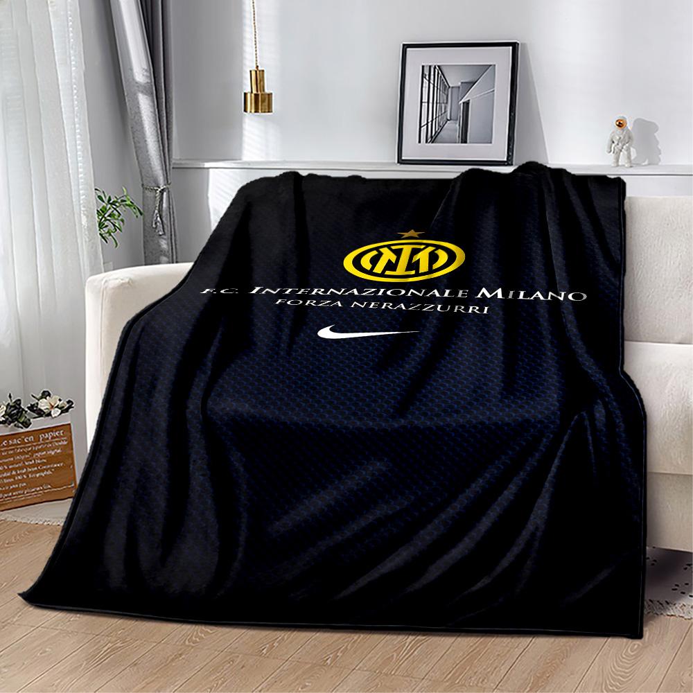 Inter Milan Blanket Durable Comfort Perfect For Bedding Couch Picnics Four Seasons Universal Stylish Decor Ideal Gift For Birthday Valentine'S Day