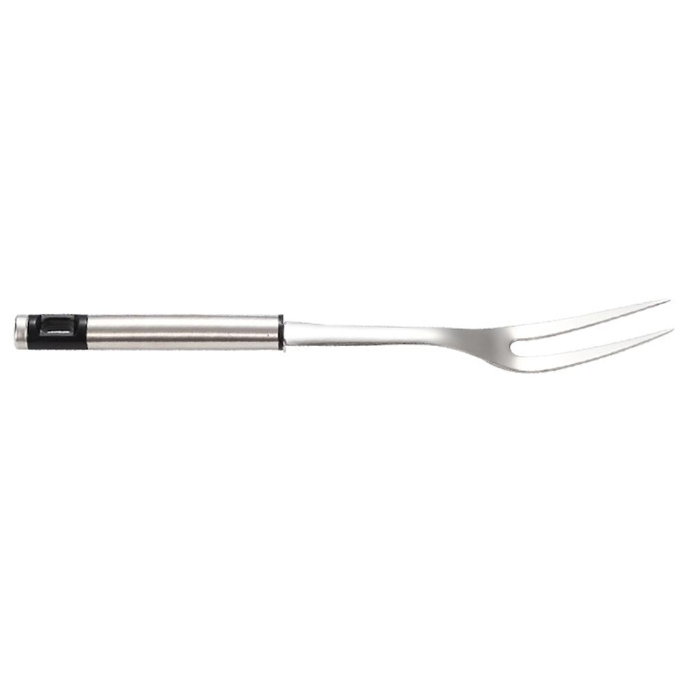 Stainless Steel Barbecue Spit Meat Serving Forks Steak Roasting Sticks Grill Skewers Kitchen Utensil