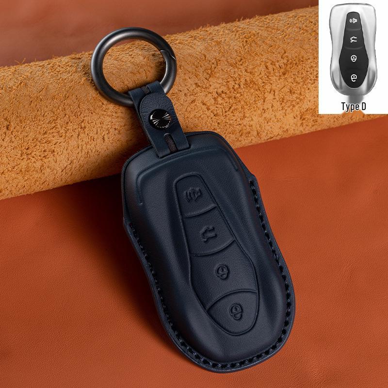 Geely Emgrand Genuine Leather Key Cover for Xingyue L, Boyue, Xingrui, Binyue, Binrui, Vision X6/X.
