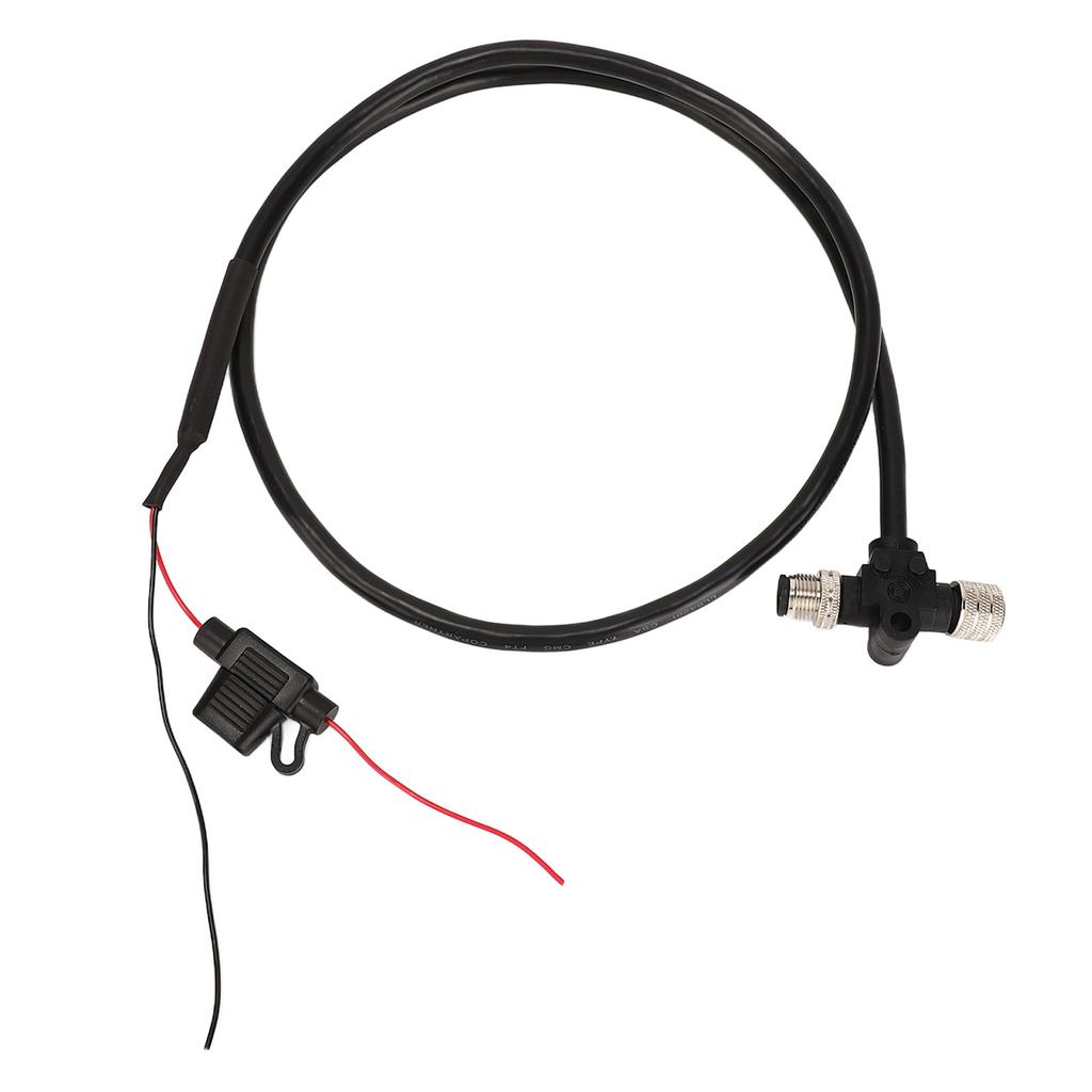 For NMEA 2000 T Terminator Backbone Cable with 3A Fuse 1m Universal for Simrad Networks