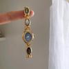 Vintage Watch Oval Quartz Waterproof Watches Women's Bracelet Wristwatch