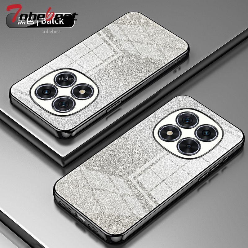 For Xiaomi Redmi 15C Note 15 Pro Plus 4G 5G Case Soft Silicone Bling Glitter Plating Silicone Cover