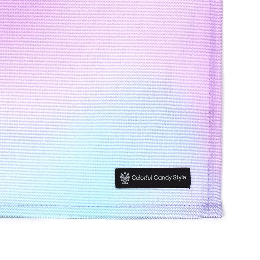 COLORFUL CANDY STYLE Leisure Sheet Aurora Color Original Nameplate for One Perfect for Sports Girls (Single Layer) Water-Repellent, Lightweight,