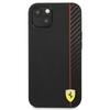 Ferrari Fesaxhcp13Sbk Iphone 13 Mini 5,4 Czarny/Black Hardcase On Track Carbon Stripe