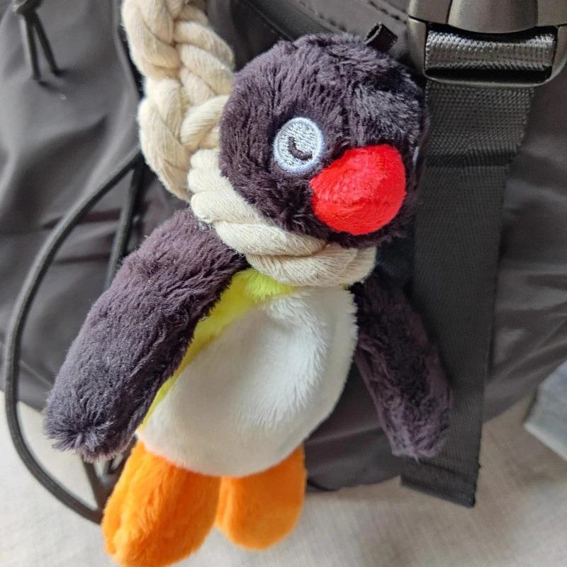 Süßer Pinguin Plüsch Schlüsselanhänger Niedliche Pinguin Puppe Anhänger Kreativer Tier Schlüsselanhänger Exquisite Rucksack Dekoration Umhängeband Geschenk