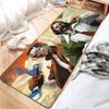 D-Disco Elysium Floor Mat INS Style Soft Bedroom Floor House Laundry Room Mat Anti-skid Household Carpets