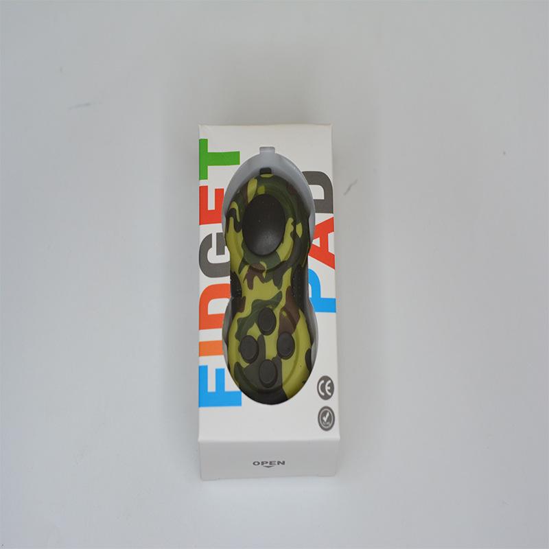 Fidget Game Toy: Magic Cube with Silicone Buttons for Stress Relief