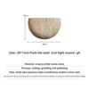 Wabi-sabi stone retro living room wall porch corridor homestaycafe atmosphere bedroom bedside wall lamp